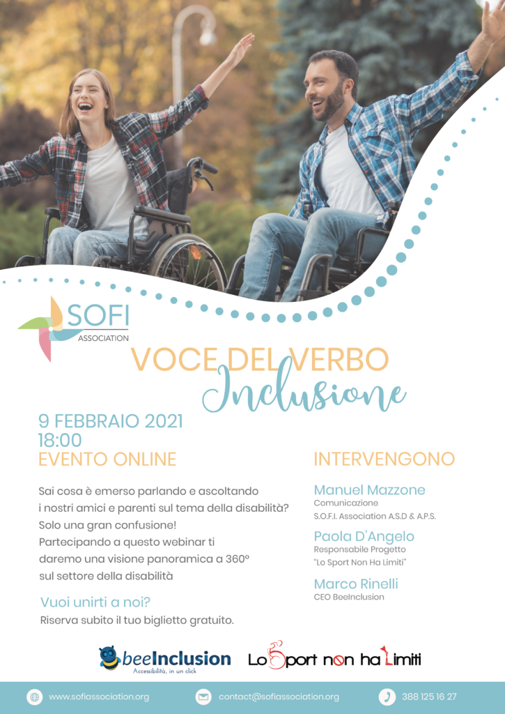 Locandina Voce Del Verbo Inclusione 9 febbraio